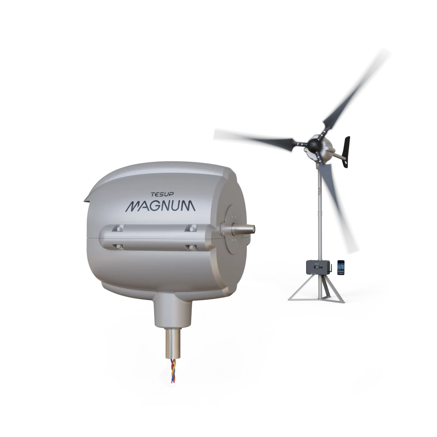 Magnum Horizontaler Windturbinen-Generator (10 KW) Magnum Horizontaler Windturbinen-Generator (10 KW)
