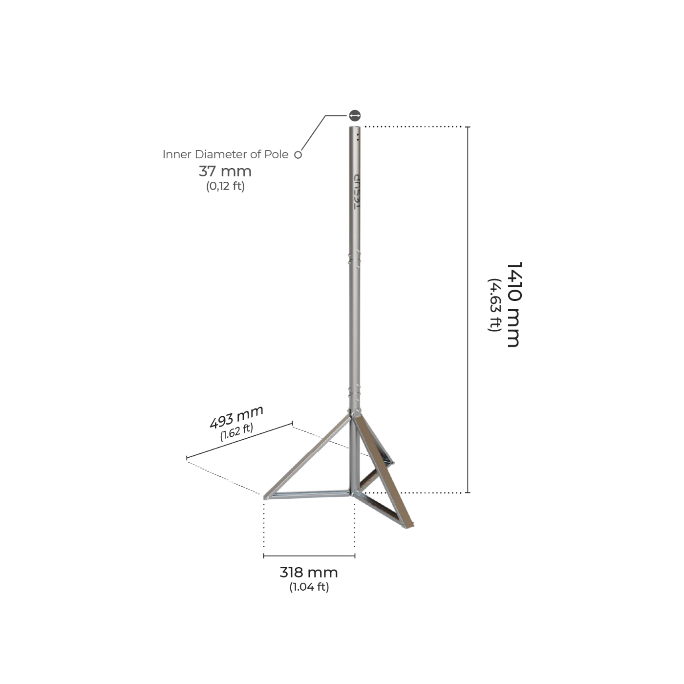 Mounting Pole