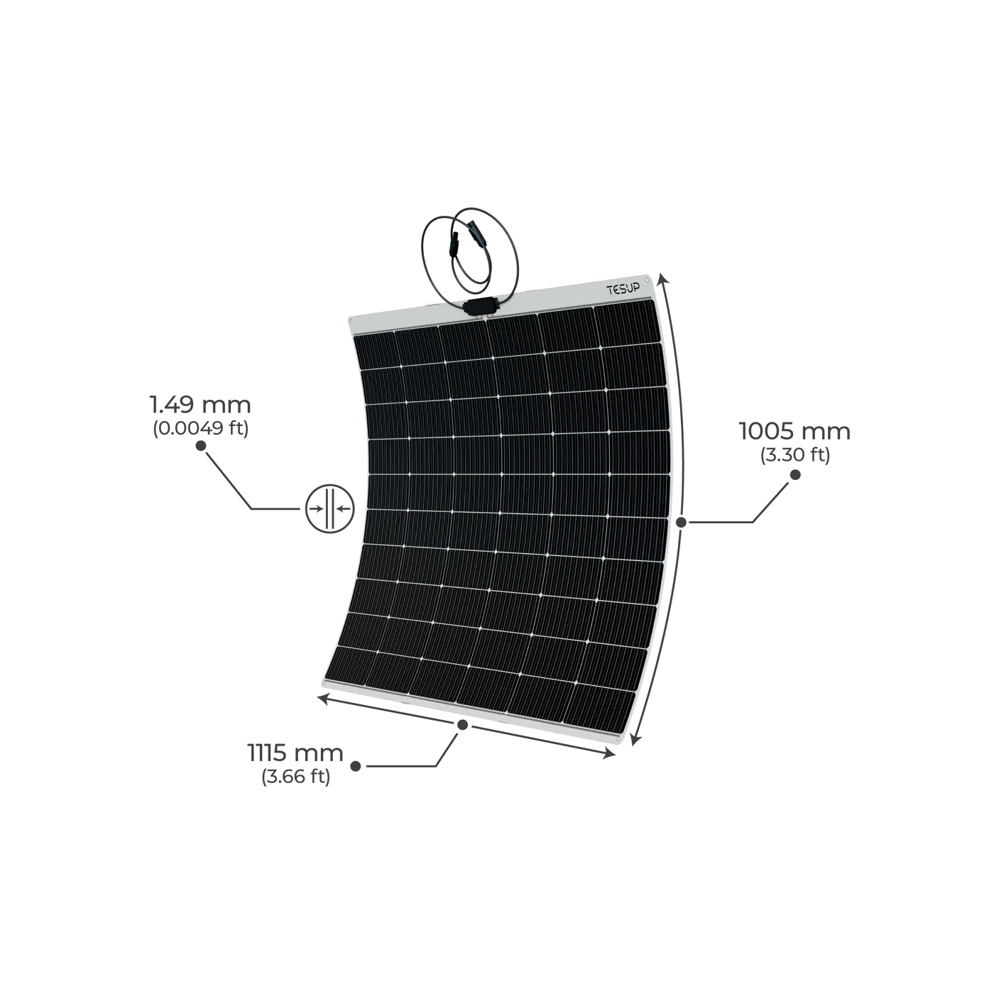 Flexible Solarmodule (460 W)