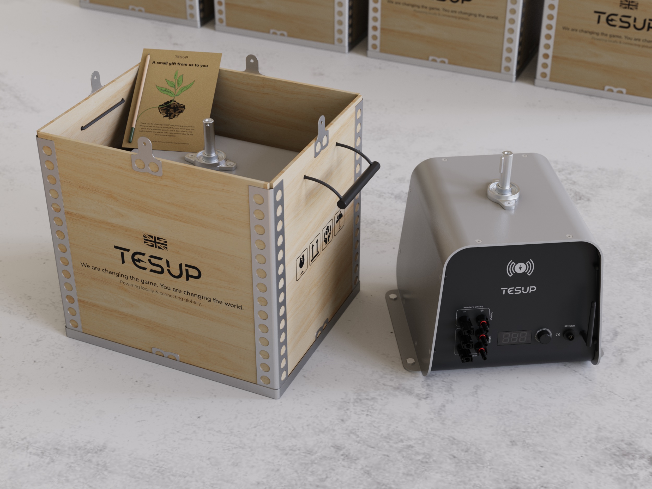 Can you believe it? Our revolutionary 9 KW Atlas Generator now weighs just 26 kg!